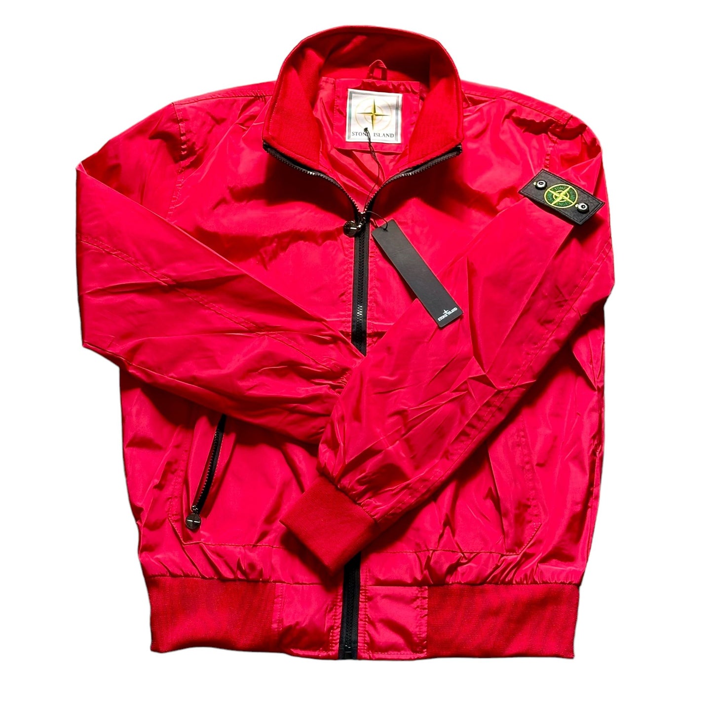 ART 3453 GIUBBINO PRIMAVERILE STONE ISLAND ROSSO