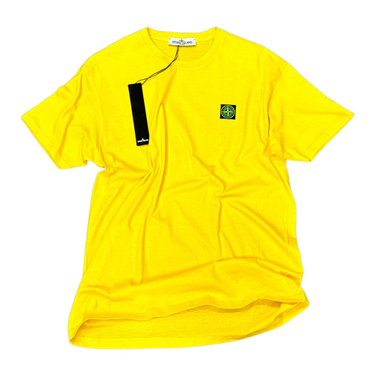 SHIRT COTONE 100% STONE ISLAND COLORE GIALLO