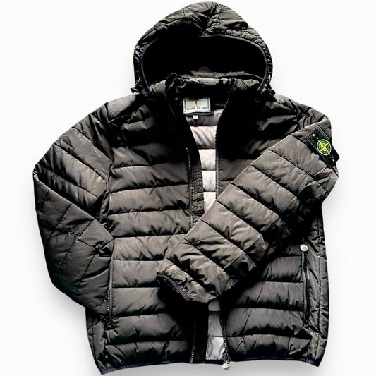 PIUMINO INVERNALE STONE ISLAND COLORE NERO