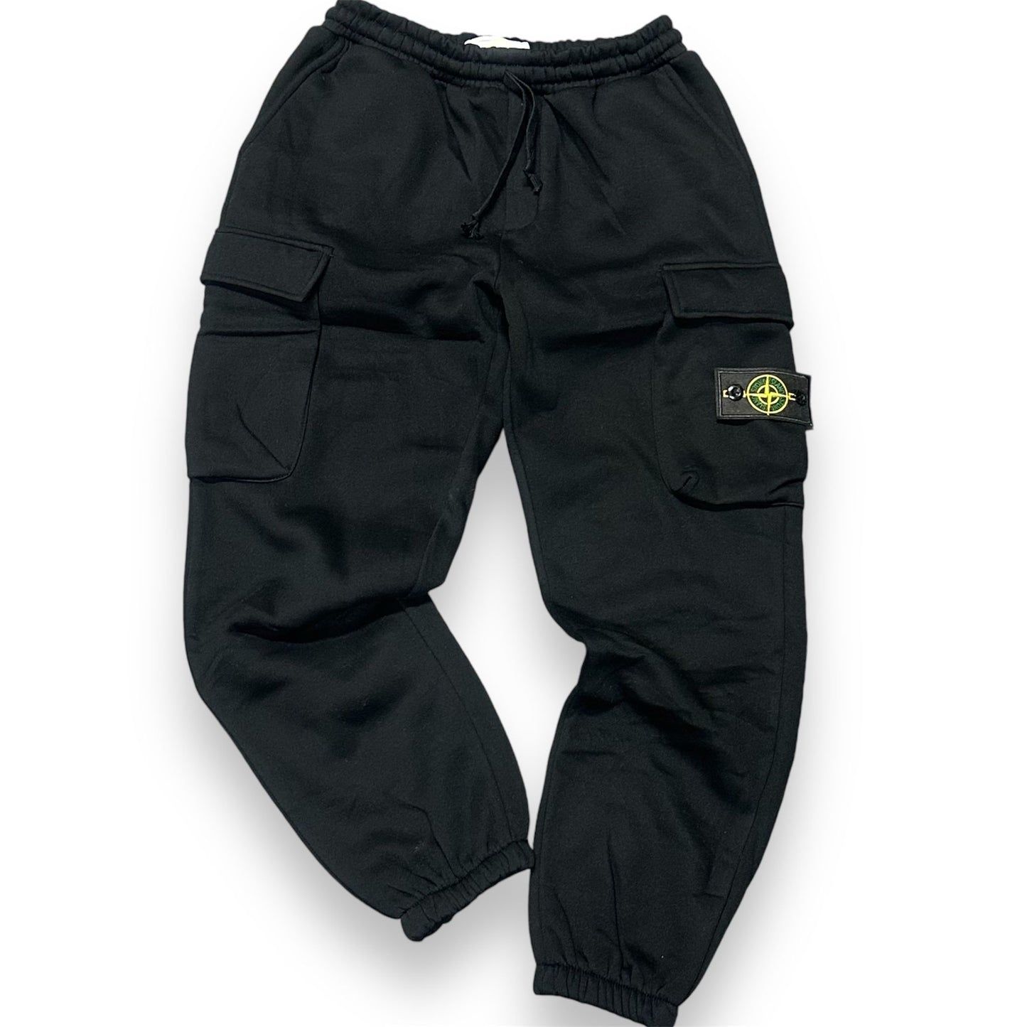 TUTA COMPLETA PANTALONE + FELPA STONE ISLAND COLORE NERO