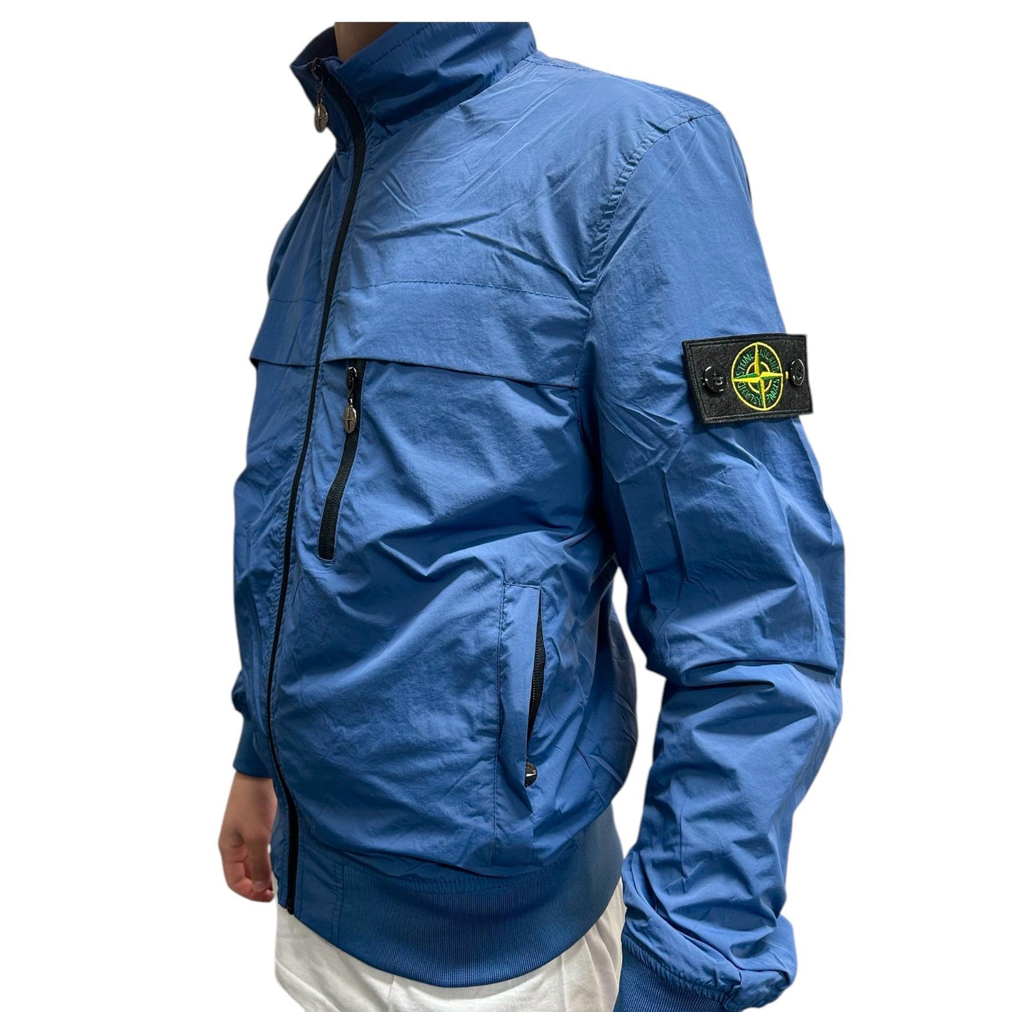 GIACCA PRIMAVERILE STONE ISLAND ANNO 24\25 AZZURRO