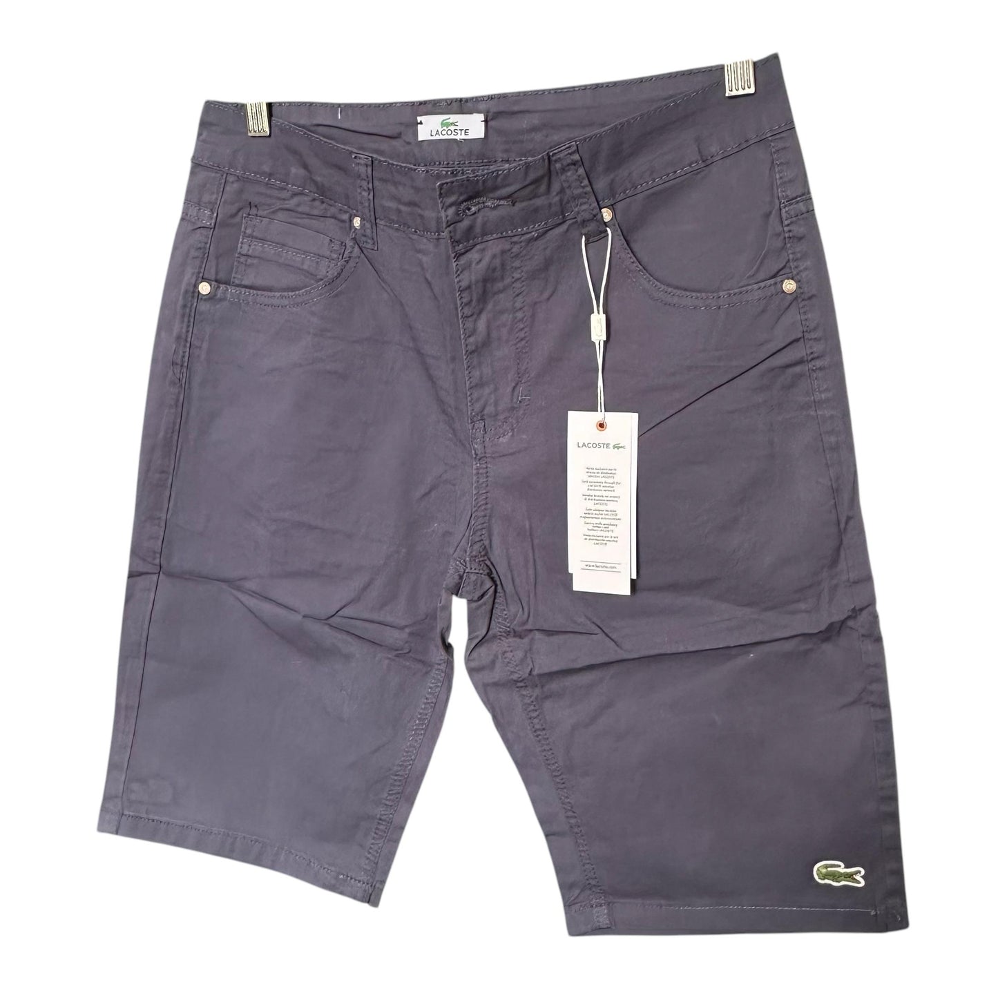 PANTALONCINO LACOSTE COLORE BLU