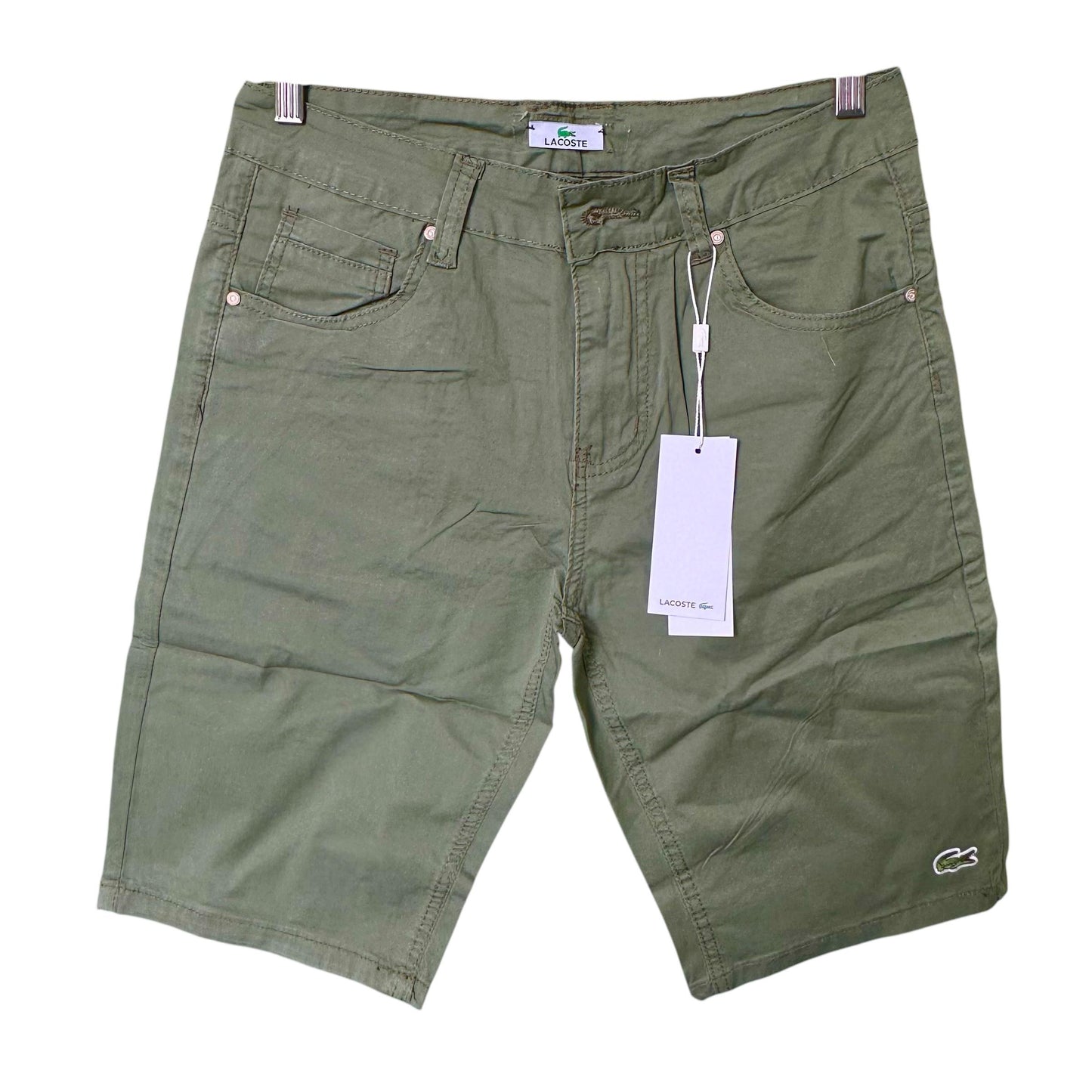 PANTALONCINO LACOSTE COLORE VERDE