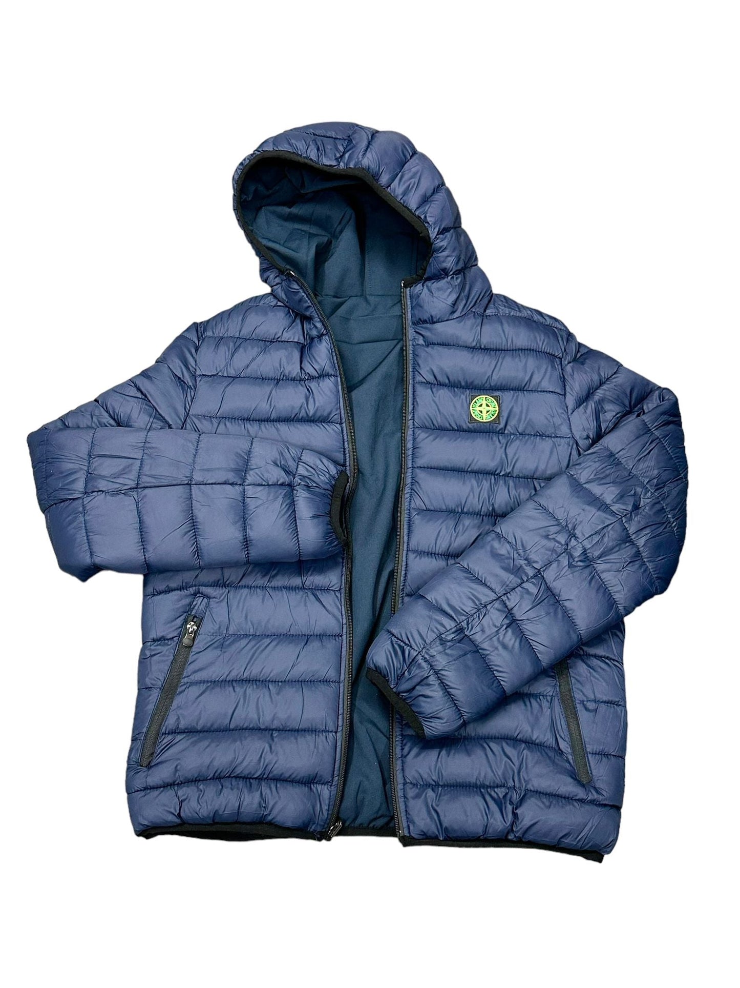 GIACCA DOUBLE FACE  INVERNALE STONE ISLAND COLORE BLU