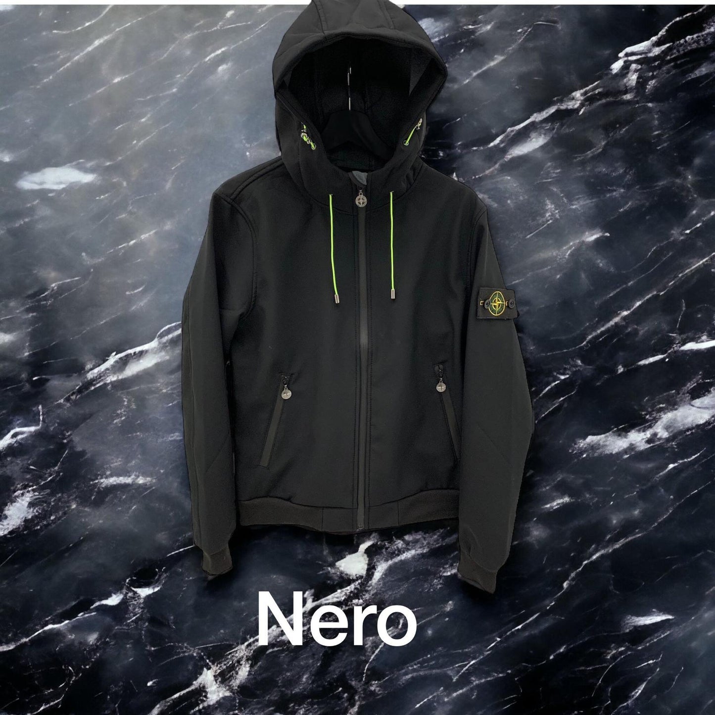 GIACCA PRIMAVERILE STONE ISLAND COLORE NERO