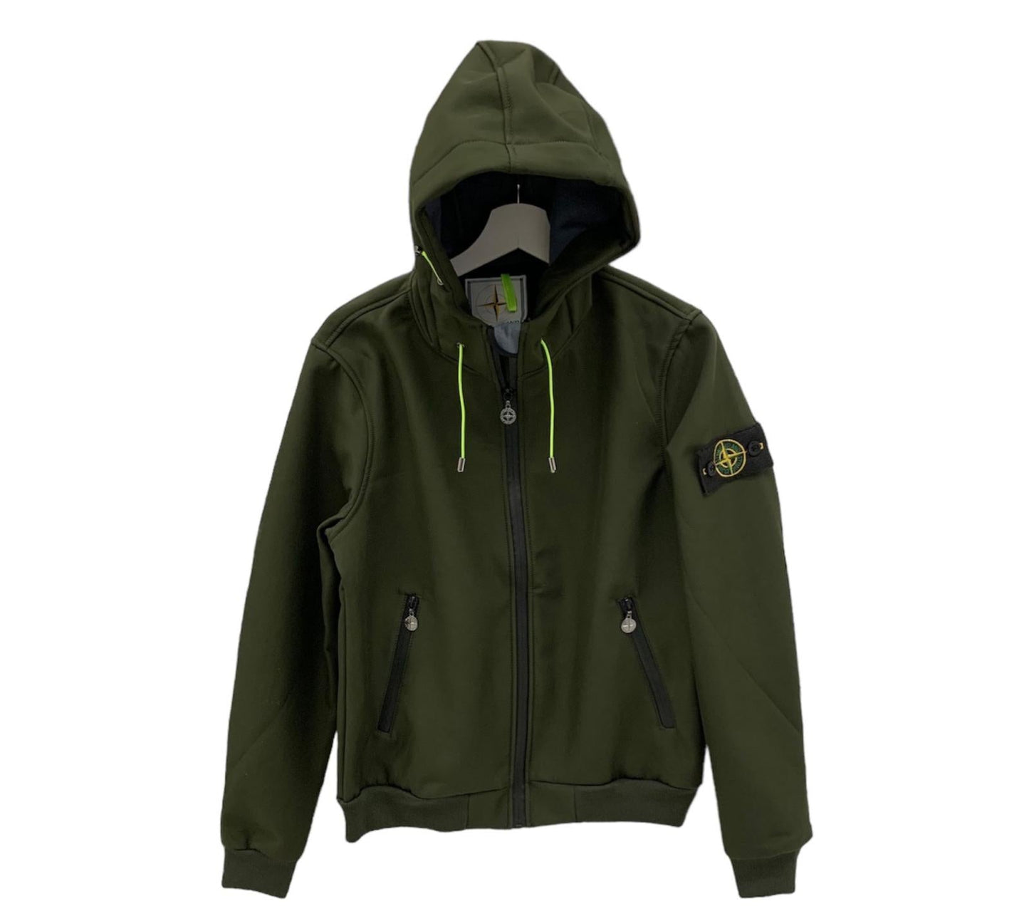 GIACCA PRIMAVERILE STONE ISLAND COLORE VERDE